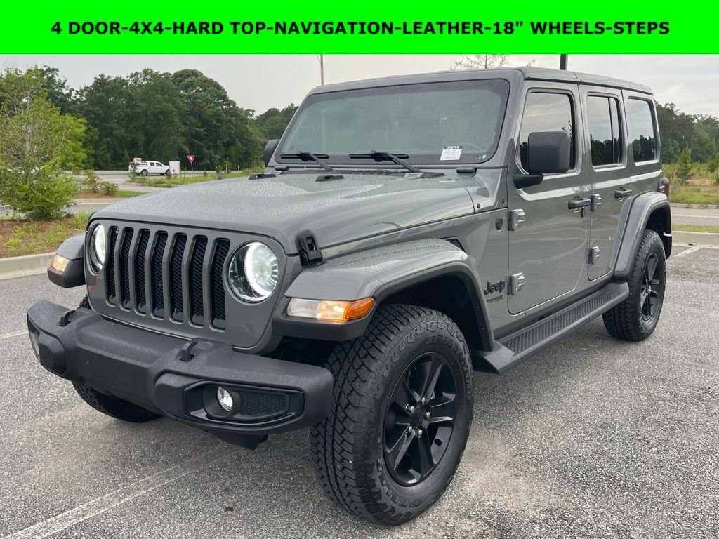Used 2022 Jeep Wrangler Unlimited Sahara AWD/4WD video 1
