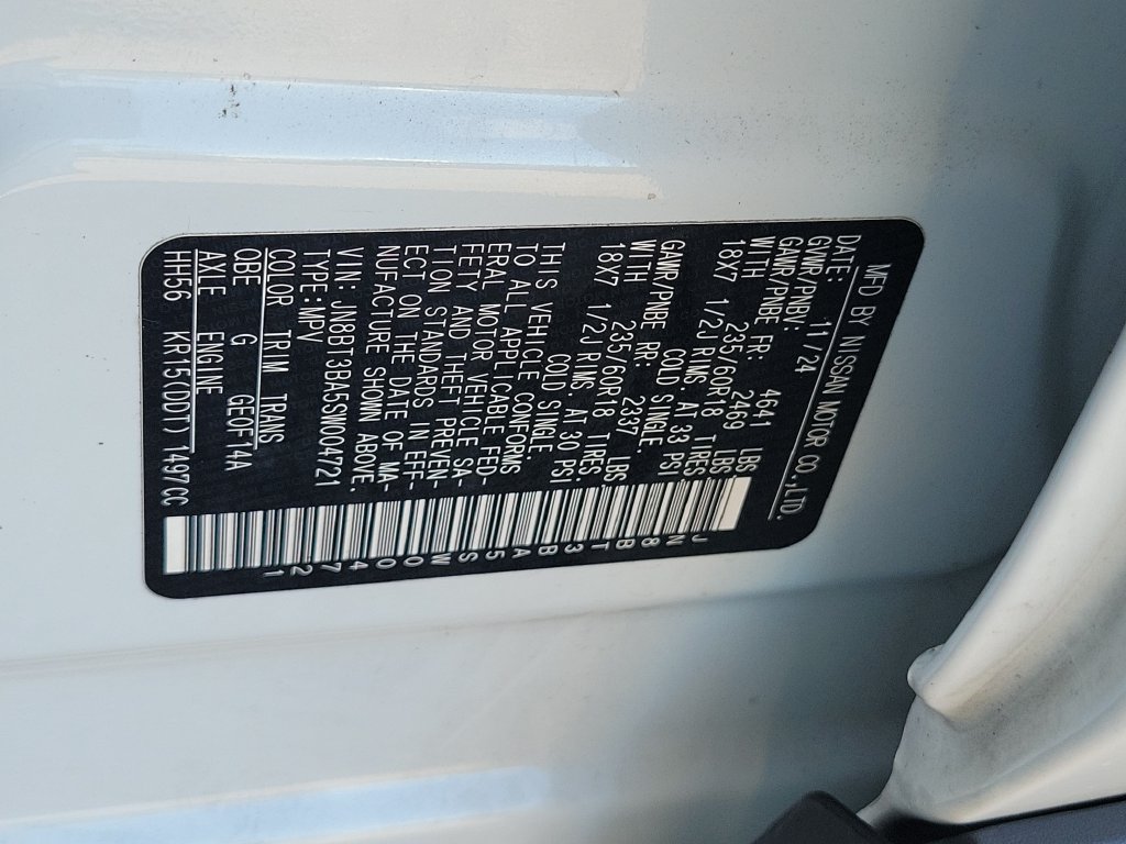 Used 2025 Nissan Rogue SV w/ SV Premium Package FWD image 29