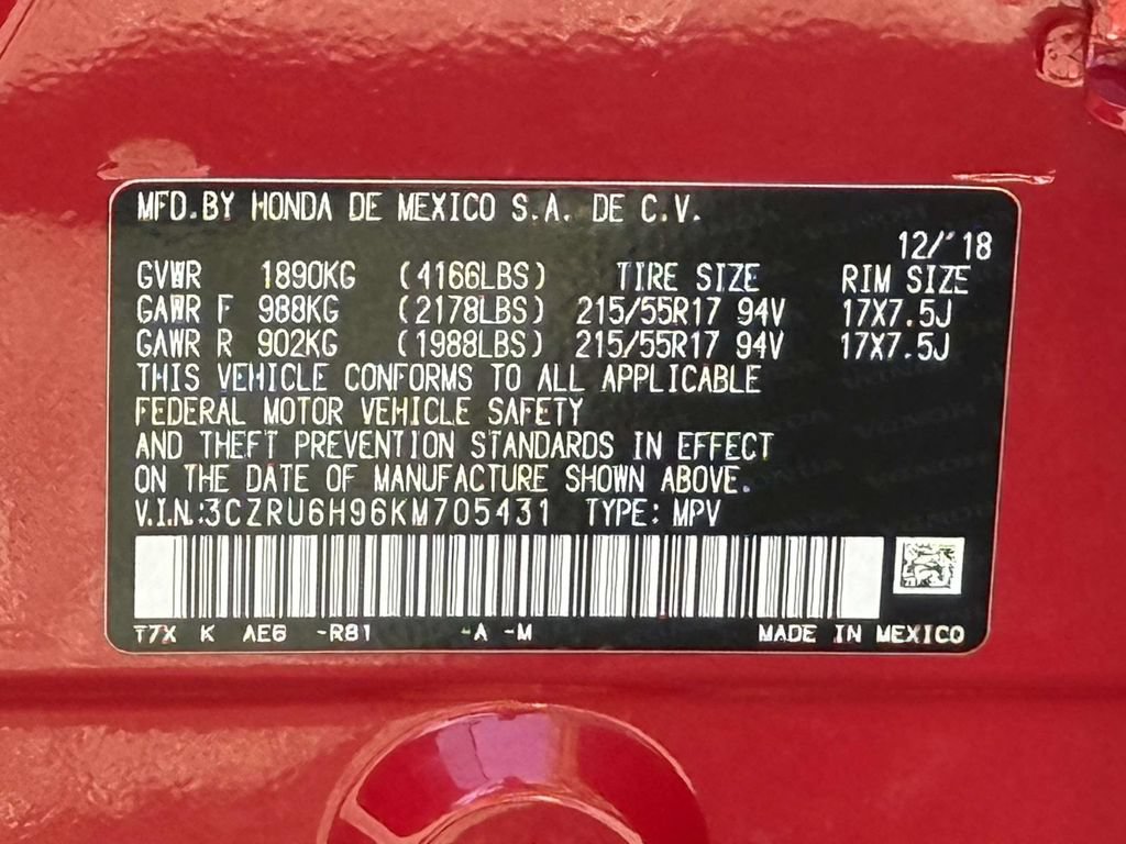 Used 2019 Honda HR-V Touring image 29