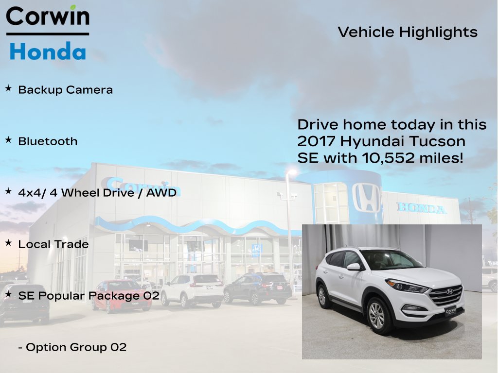 Used 2017 Hyundai Tucson SE w/ SE Popular Package 02 AWD/4WD image 6