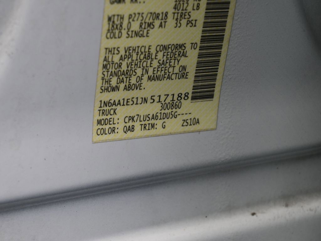 Used 2018 Nissan Titan PRO-4X w/ Pro-4x Convenience Package image 22