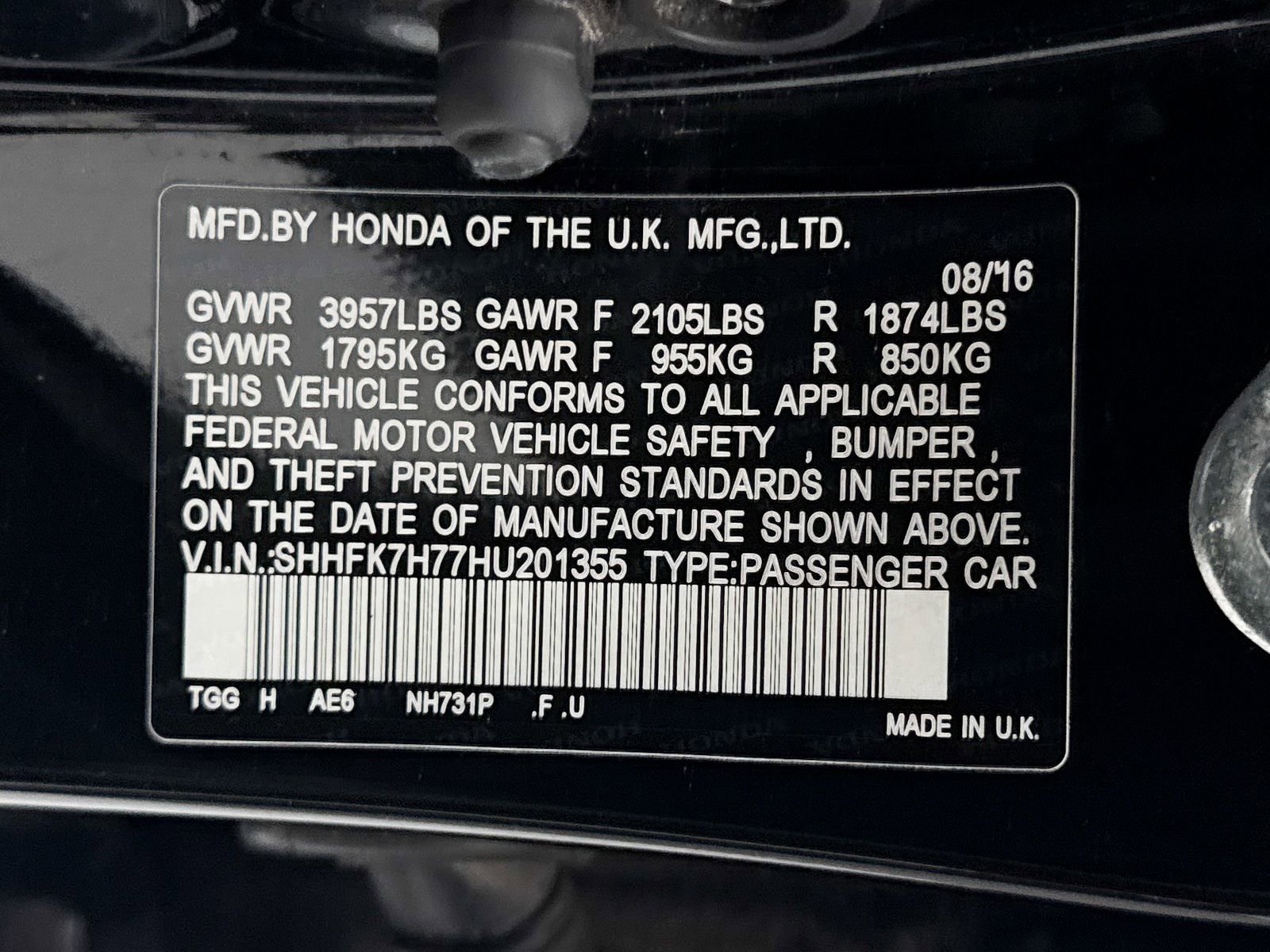 Used 2017 Honda Civic EX-L image 38