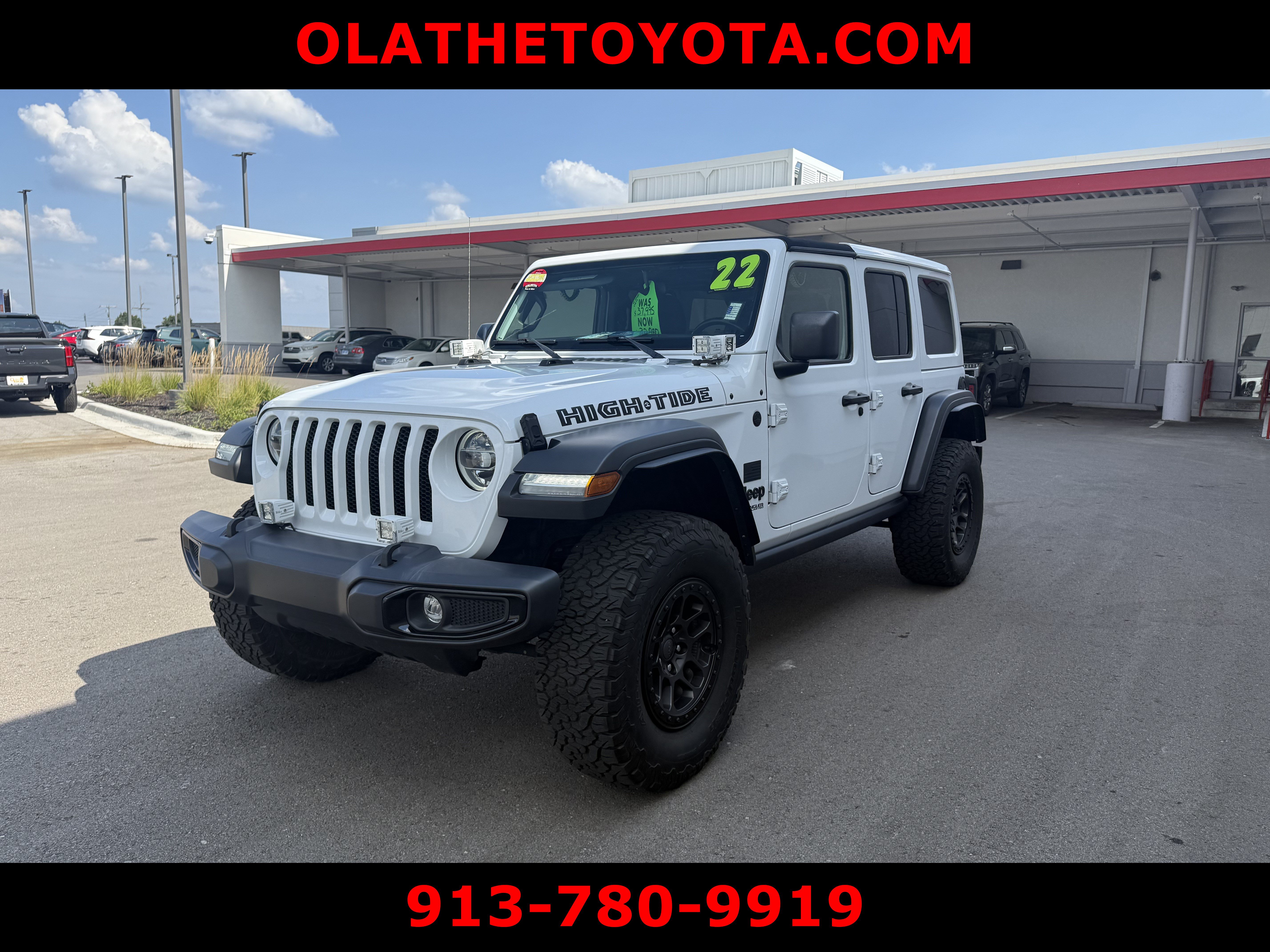 Used 2022 Jeep Wrangler Unlimited Sport AWD/4WD image 2