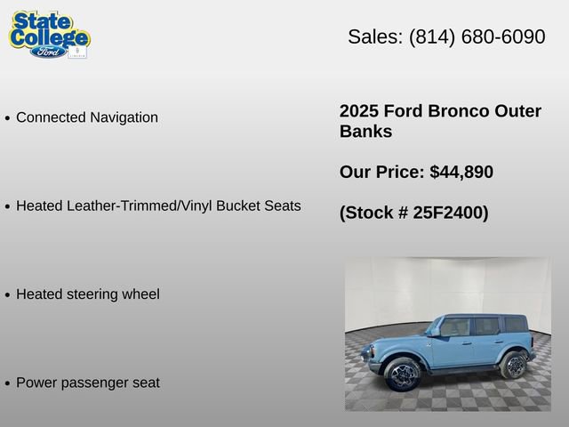 Used 2025 Ford Bronco Outer Banks AWD/4WD image 12