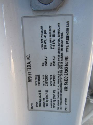 Used 2019 Tesla Model 3 Standard Range image 48