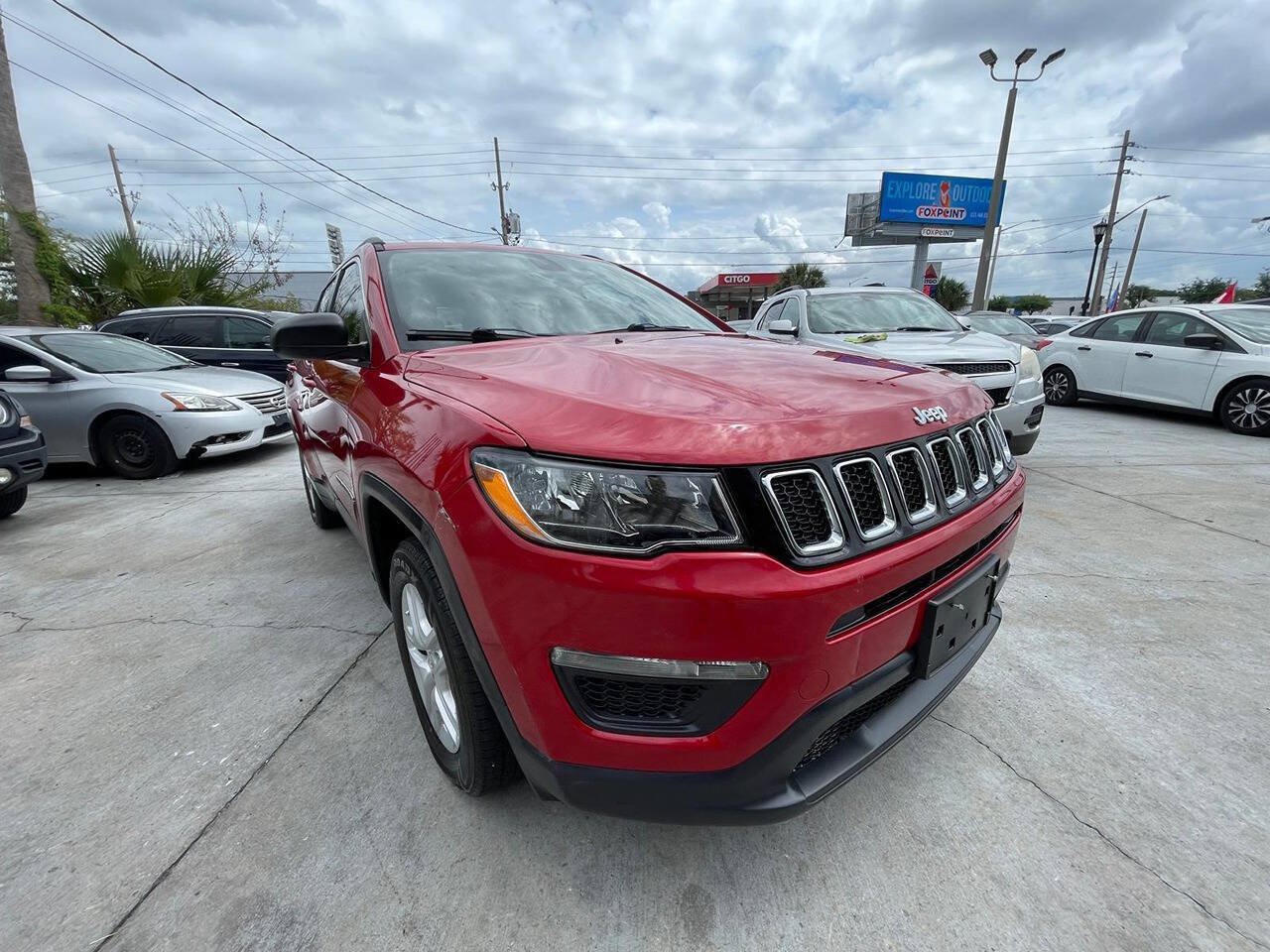 Used 2020 Jeep Compass Sport w/ Tech Group FWD image 2