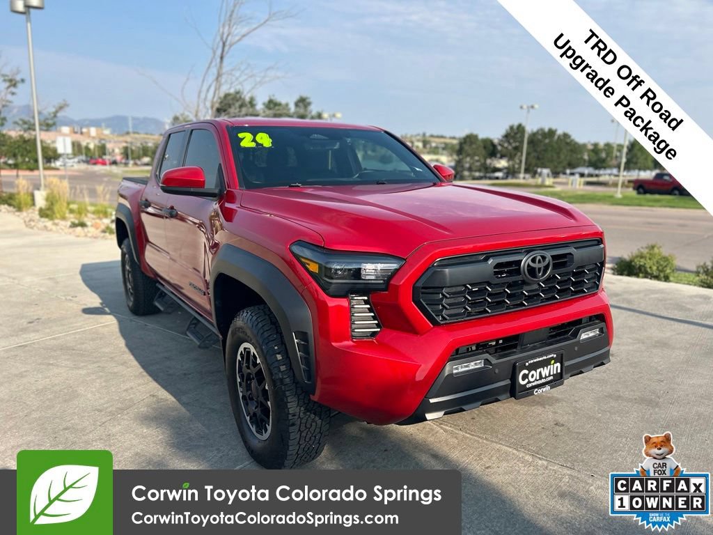 Used 2024 Toyota Tacoma TRD Off-Road w/ TRD Off Road Upgrade Package AWD/4WD image 1