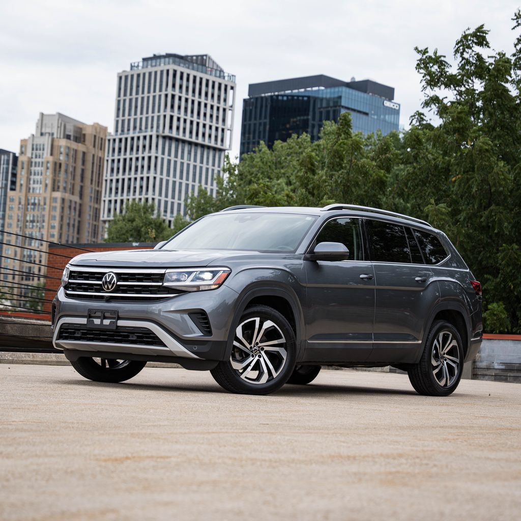 Certified 2021 Volkswagen Atlas SEL Premium AWD/4WD image 1