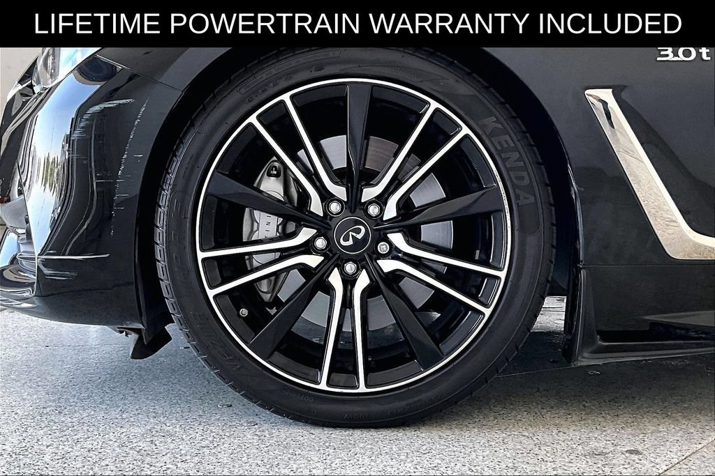 Certified 2018 INFINITI Q60 3.0t Sport w/ Sensory Package 3.0T Sport RWD image 11