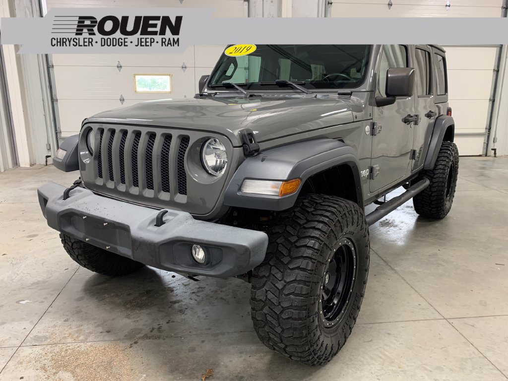 Used 2019 Jeep Wrangler Unlimited Sport S AWD/4WD 360° Tour