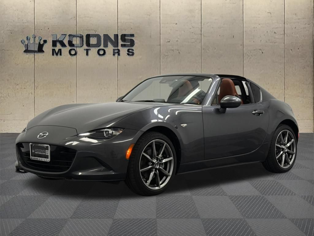 Used 2022 MAZDA MX-5 Miata RF Grand Touring w/ Weather Package RWD image 1