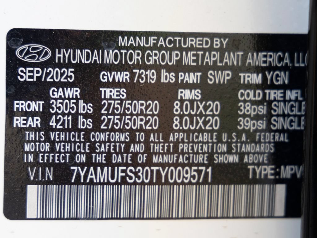 New 2026 Hyundai Ioniq 9 SEL AWD/4WD image 36
