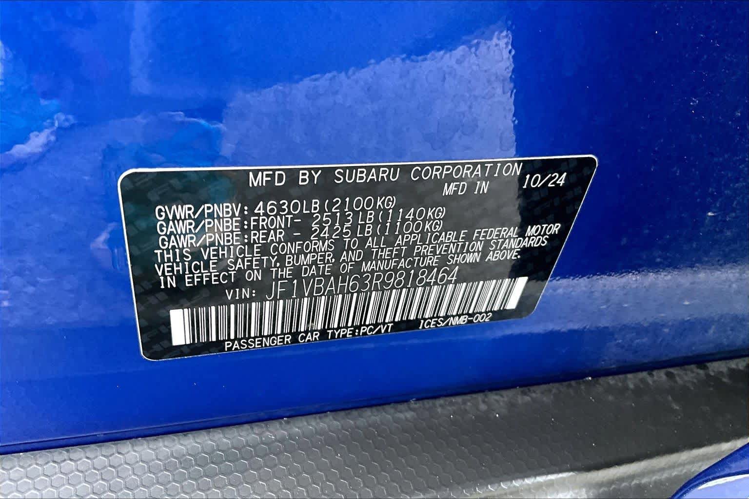Used 2024 Subaru WRX Premium AWD/4WD image 33