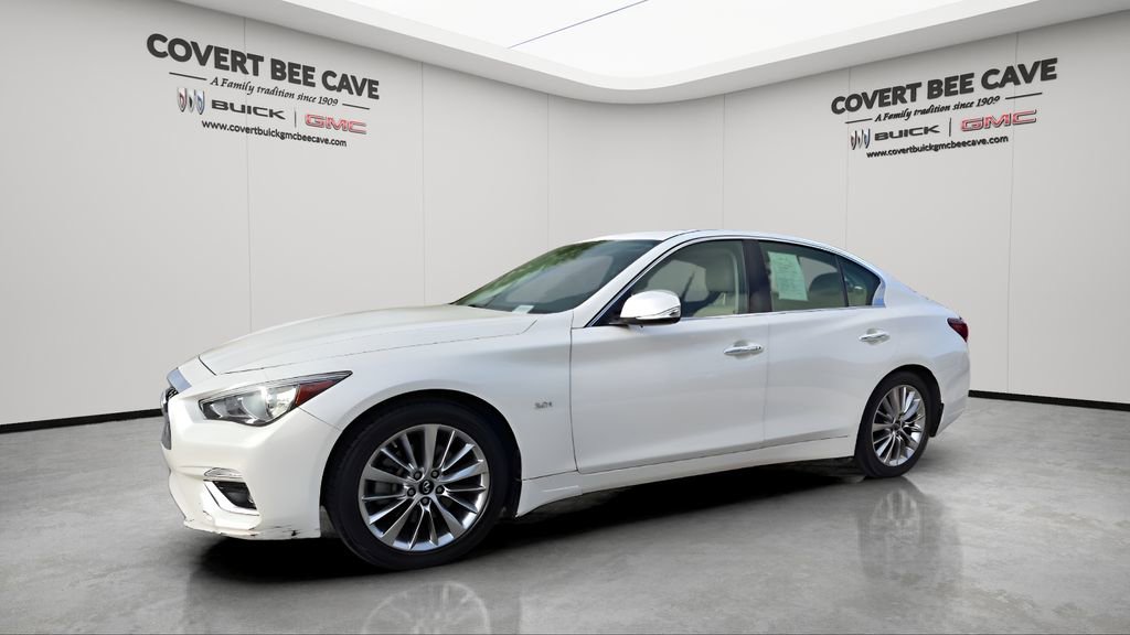 Used 2019 INFINITI Q50 Luxe w/ Cargo Package (L96) image 4