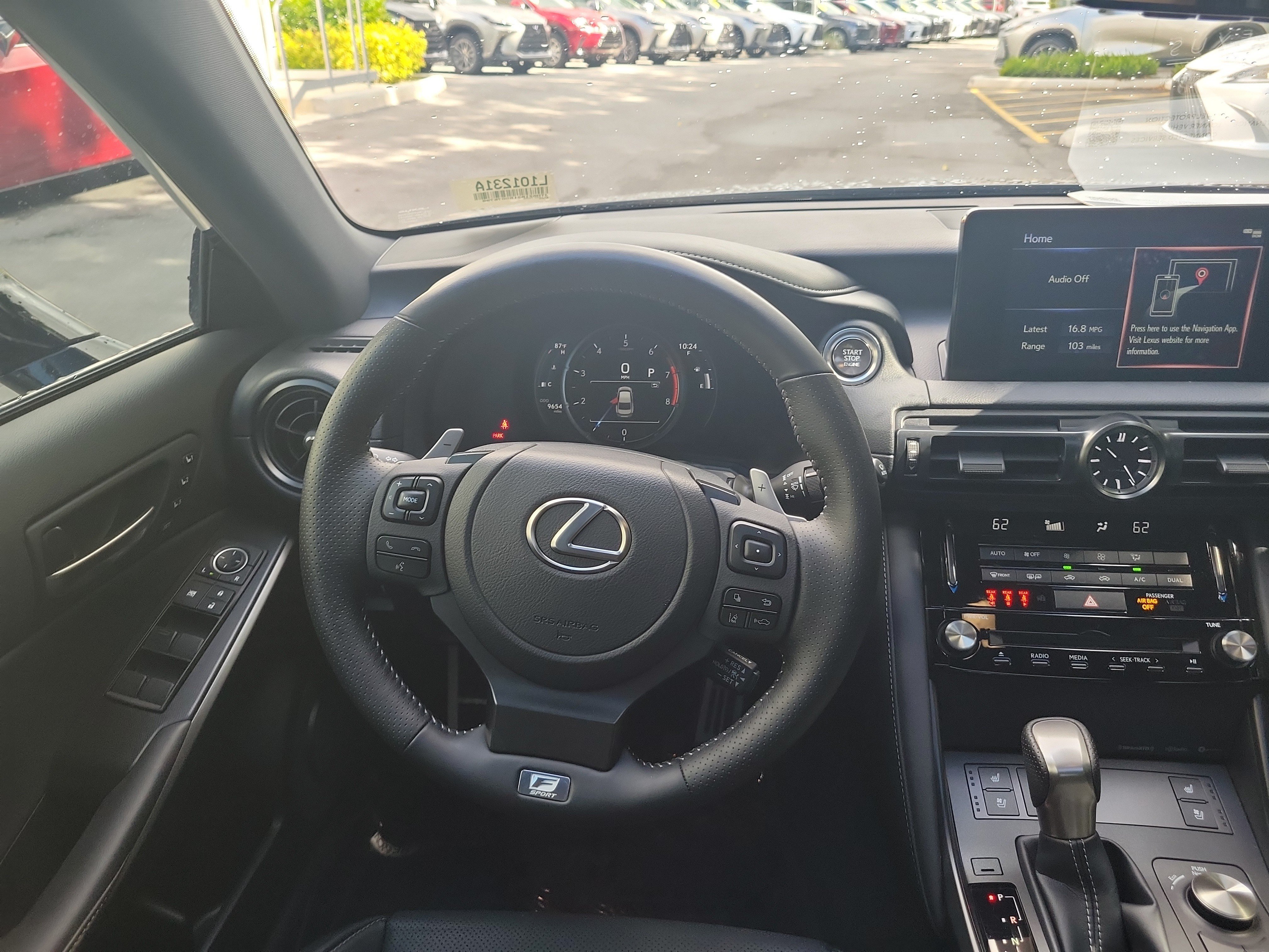 Used 2024 Lexus IS 350 F Sport w/ Memory Package RWD image 15