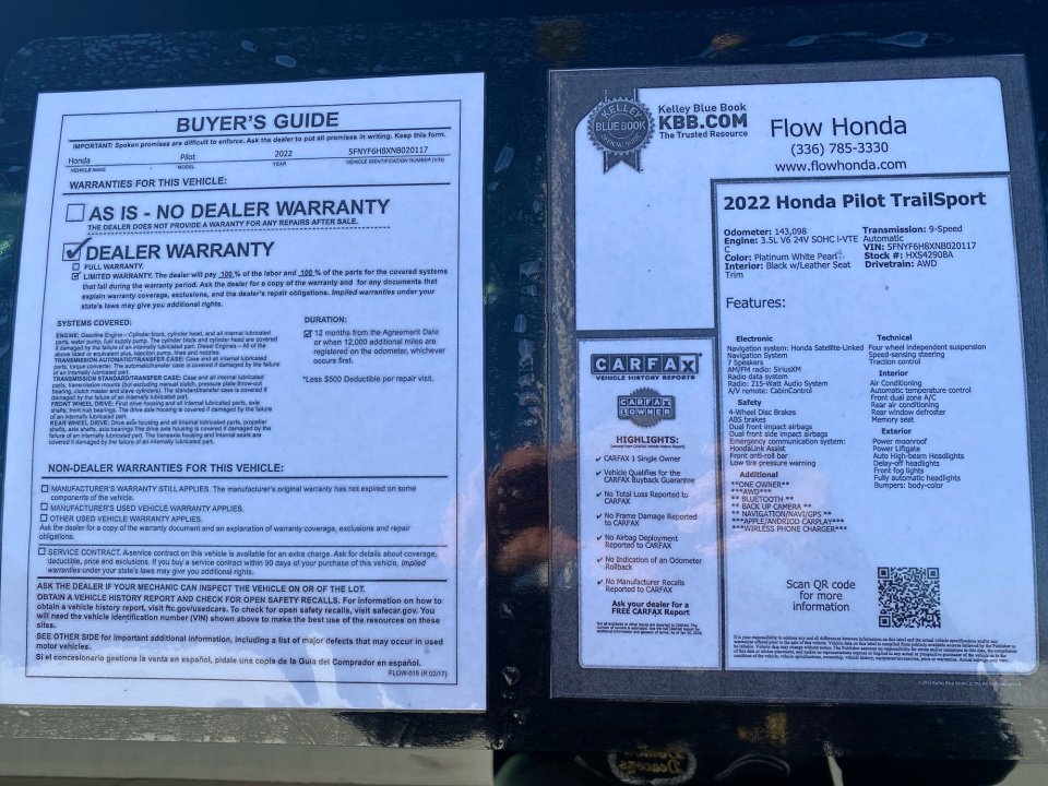 Used 2022 Honda Pilot TrailSport image 36