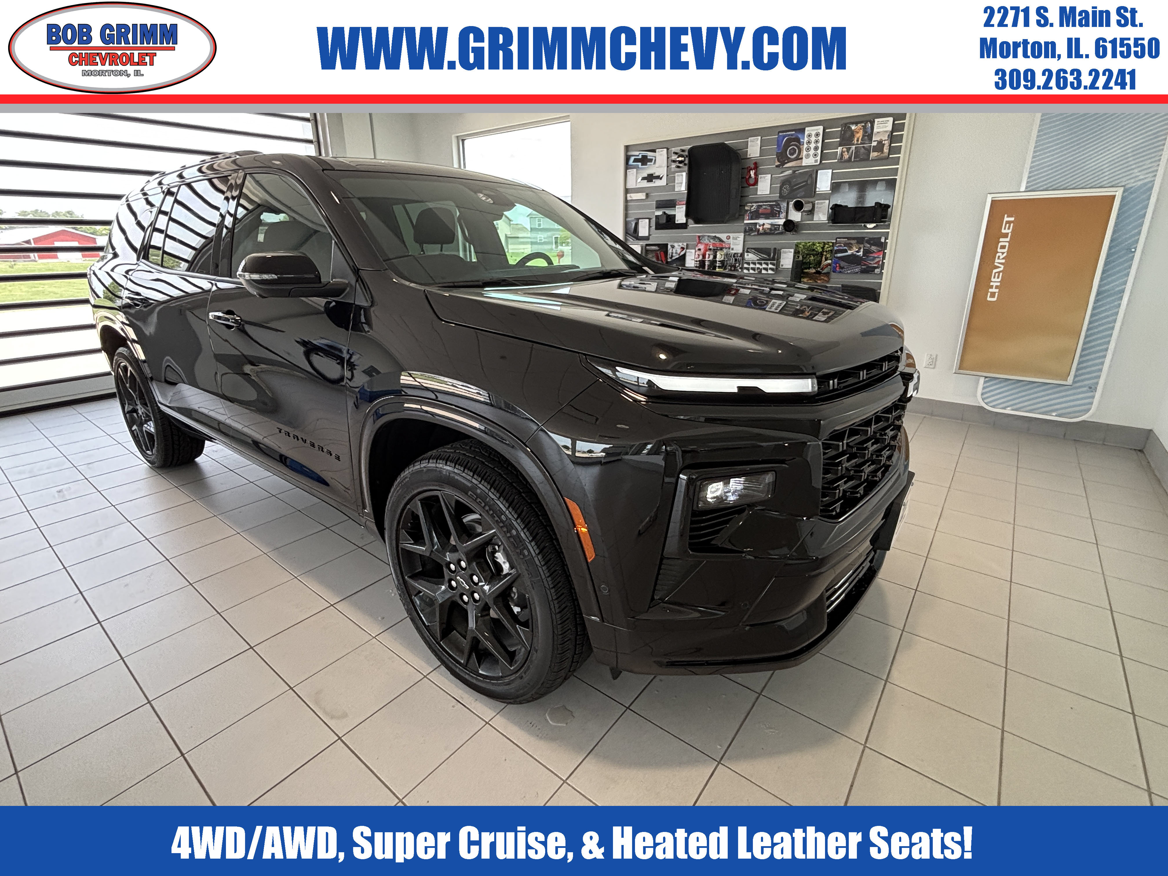 Used 2026 Chevrolet Traverse RS