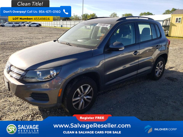 Used 2015 Volkswagen Tiguan S FWD image 1