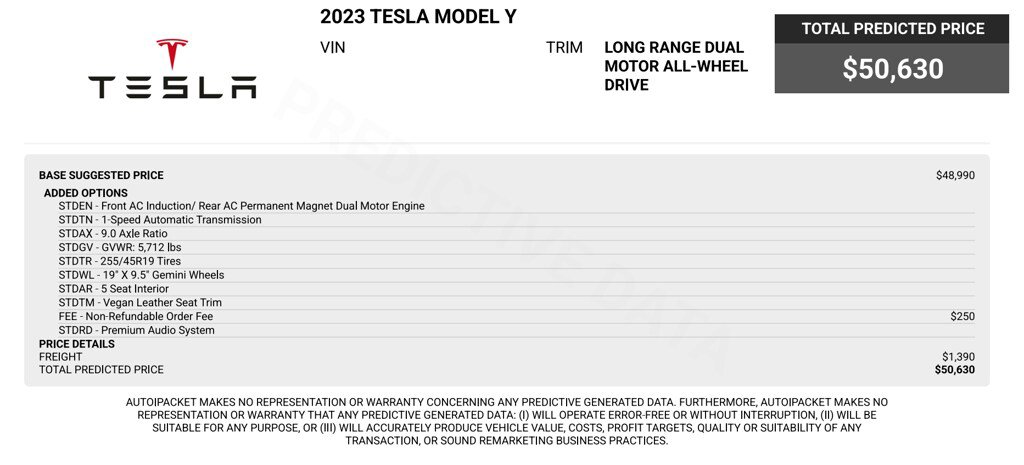Used 2023 Tesla Model Y Long Range AWD/4WD image 19