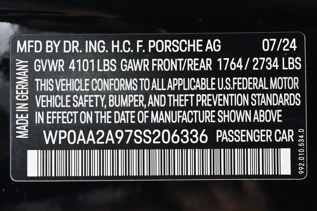 Used 2025 Porsche 911 Carrera w/ Sport Chrono Package image 29