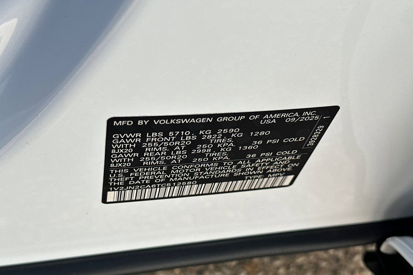 New 2026 Volkswagen Atlas SE image 28