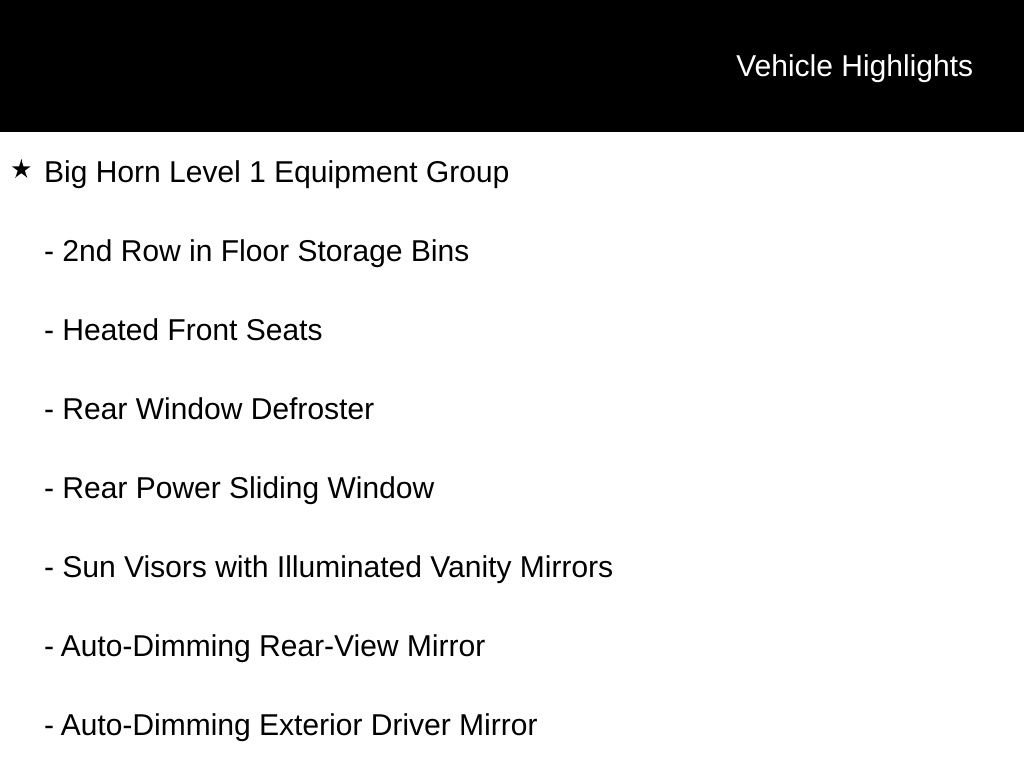 New 2026 RAM 1500 Big Horn image 7