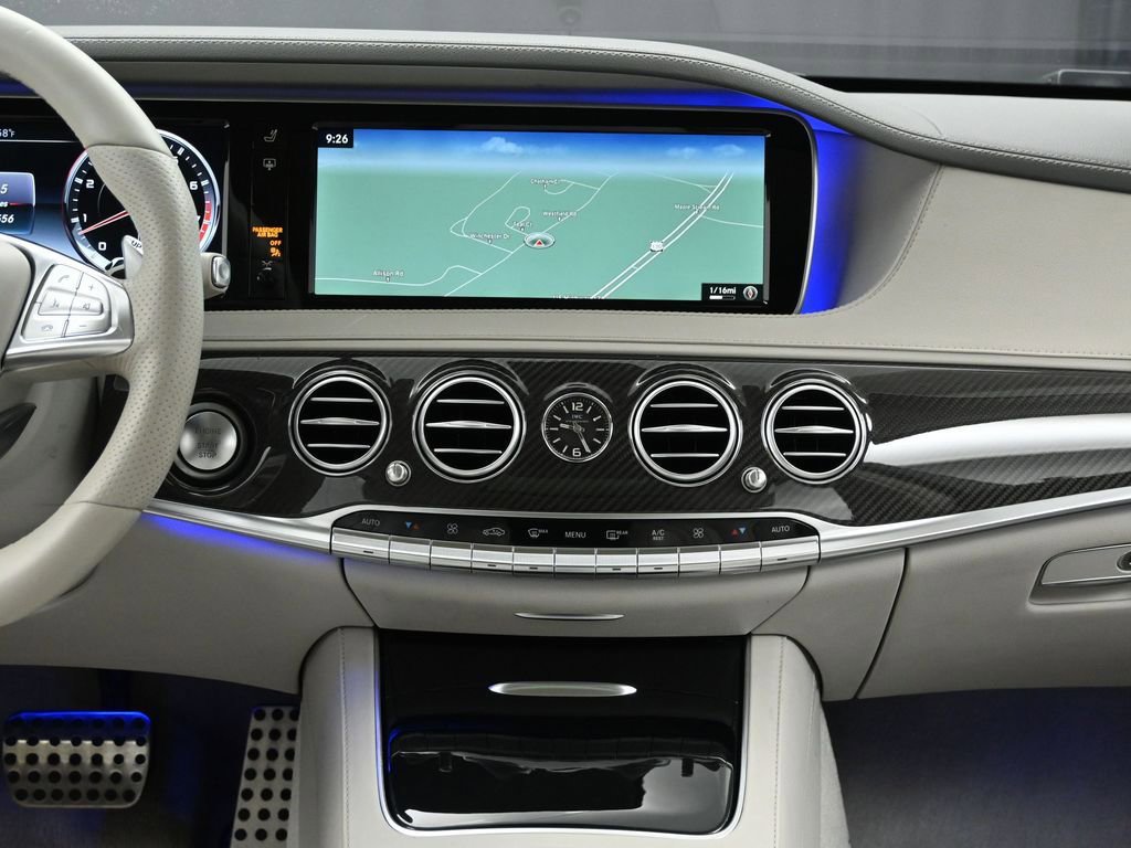 Used 2017 Mercedes-Benz S 63 AMG 4MATIC Sedan w/ Carbon Fiber Exterior Package image 24