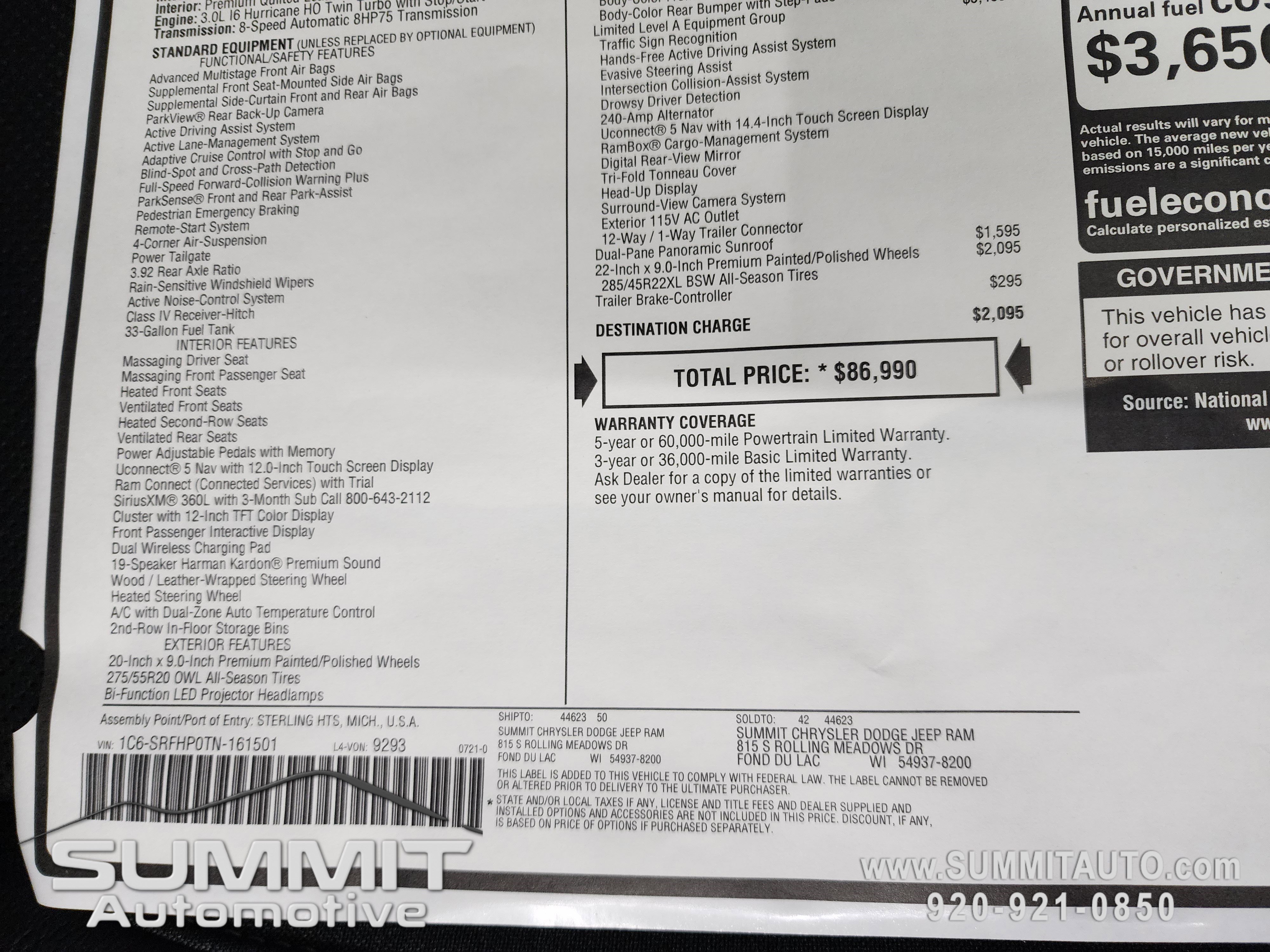New 2026 RAM 1500 Limited image 41