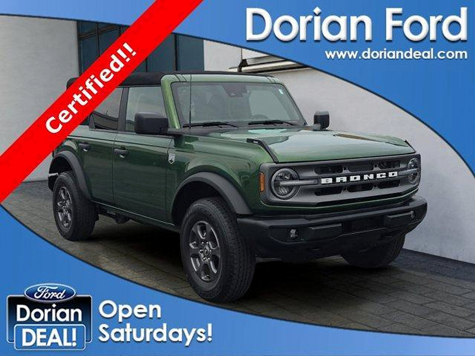 Certified 2023 Ford Bronco Big Bend