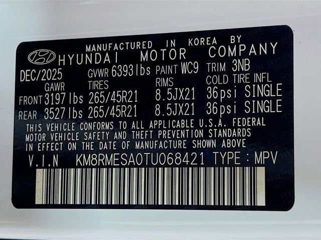 New 2026 Hyundai Palisade Calligraphy AWD/4WD image 17