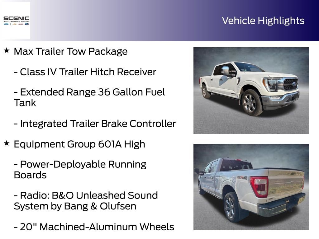 Used 2022 Ford F150 King Ranch w/ Equipment Group 601A High image 5