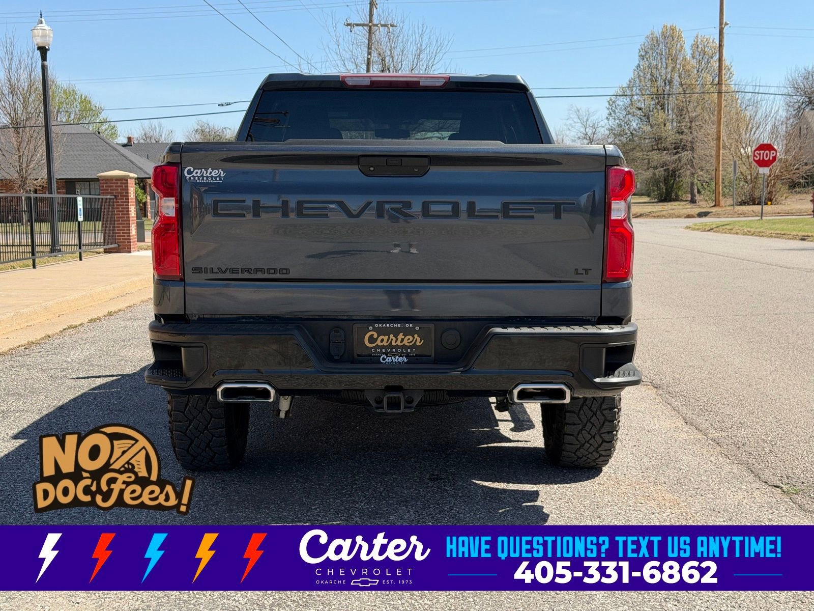 Used 2021 Chevrolet Silverado 1500 LT Trail Boss w/ LPO, Dark Essentials Package AWD/4WD image 9