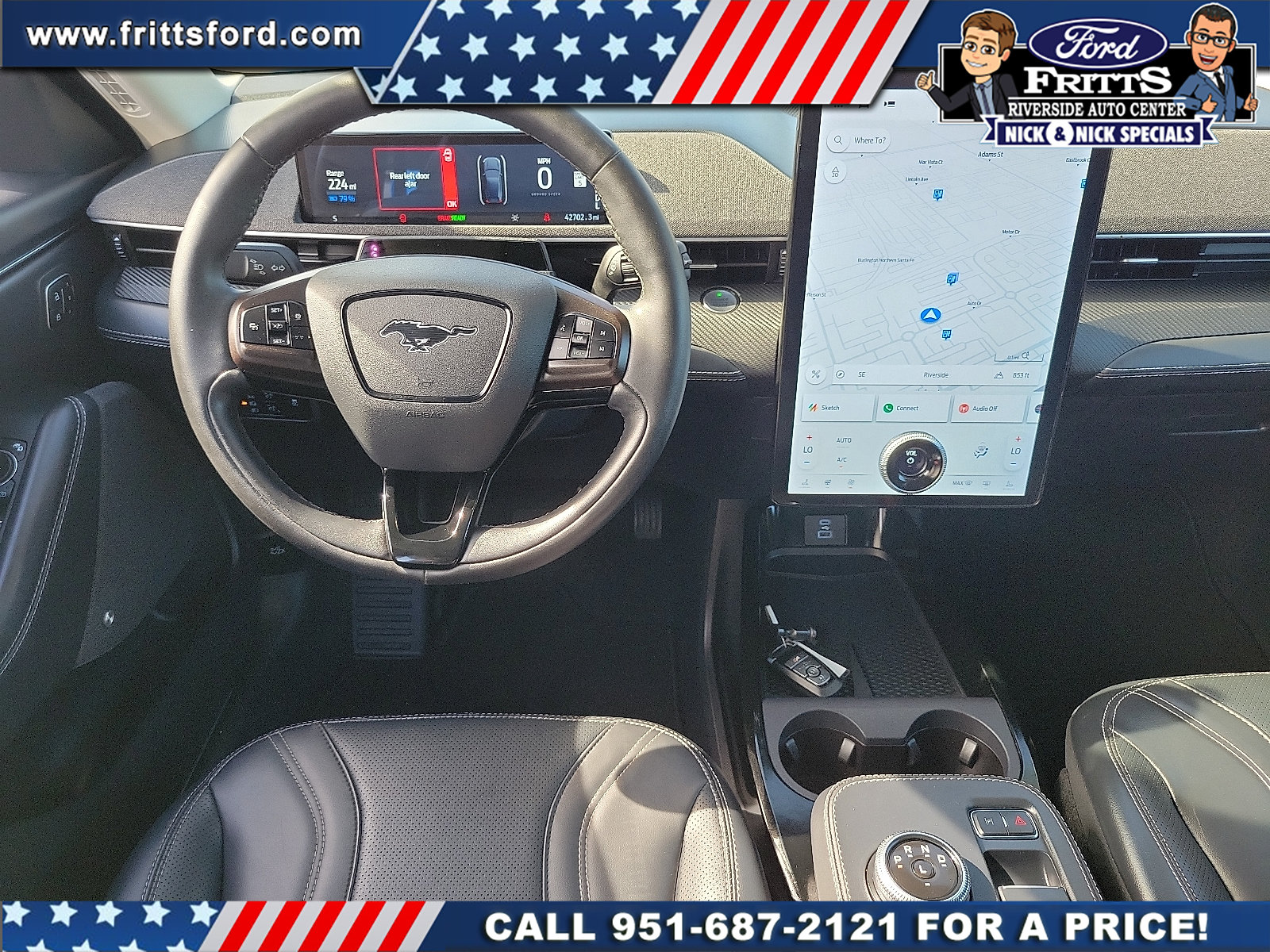 Used 2023 Ford Mustang Mach-E Premium w/ Mustang Nite Pony Package RWD image 5