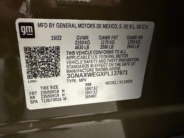 Certified 2023 Chevrolet Equinox RS AWD/4WD image 23