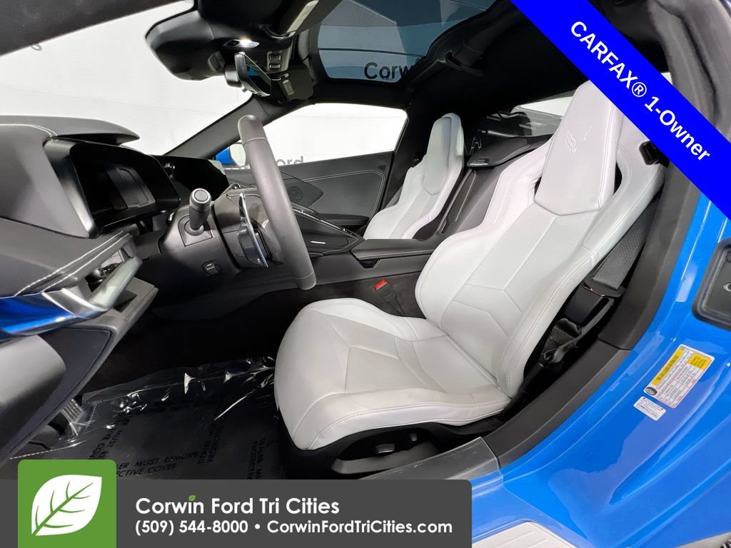 Used 2024 Chevrolet Corvette Stingray Coupe w/ Chrome Exterior Badge Package RWD image 24