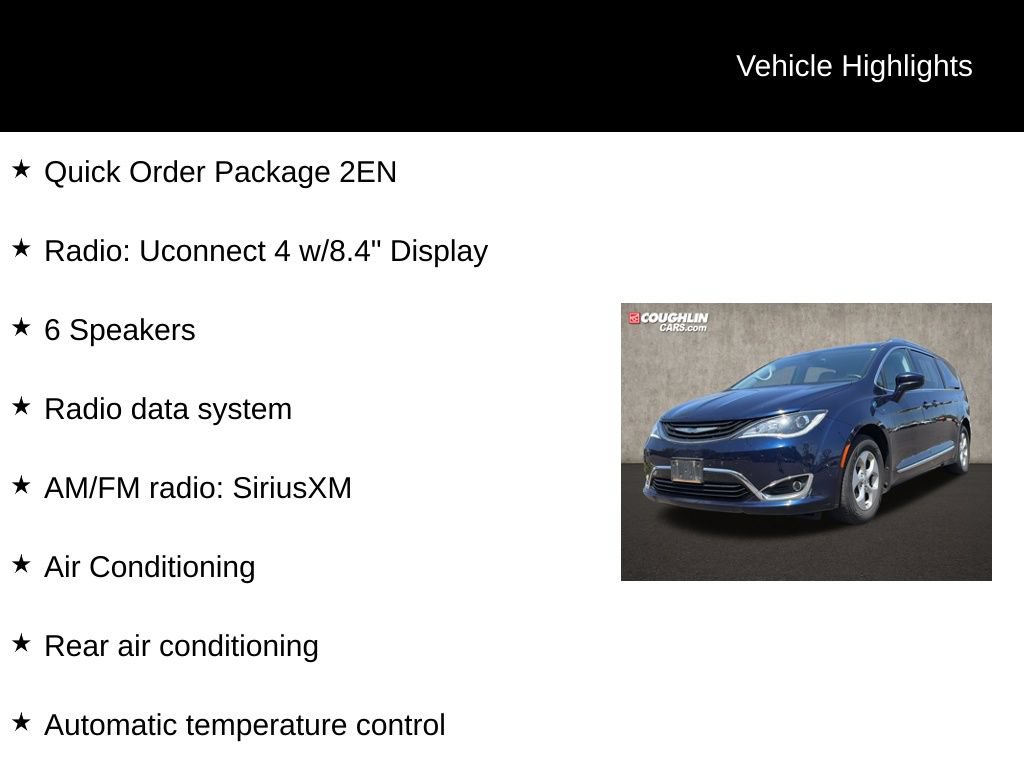 Used 2018 Chrysler Pacifica Touring-L FWD image 2