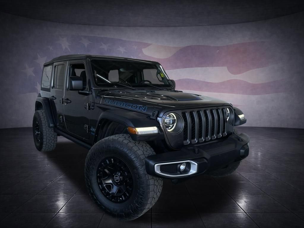 Used 2022 Jeep Wrangler Unlimited Rubicon 4xe w/ Safety Group image 7