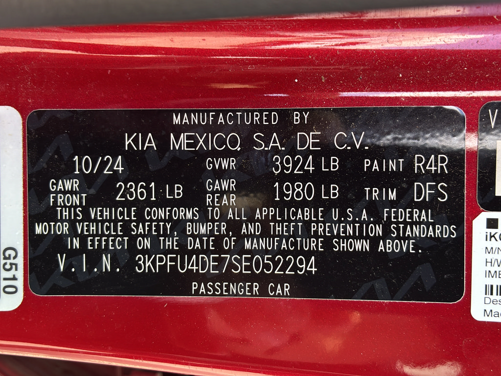 Certified 2025 Kia K4 EX FWD image 39