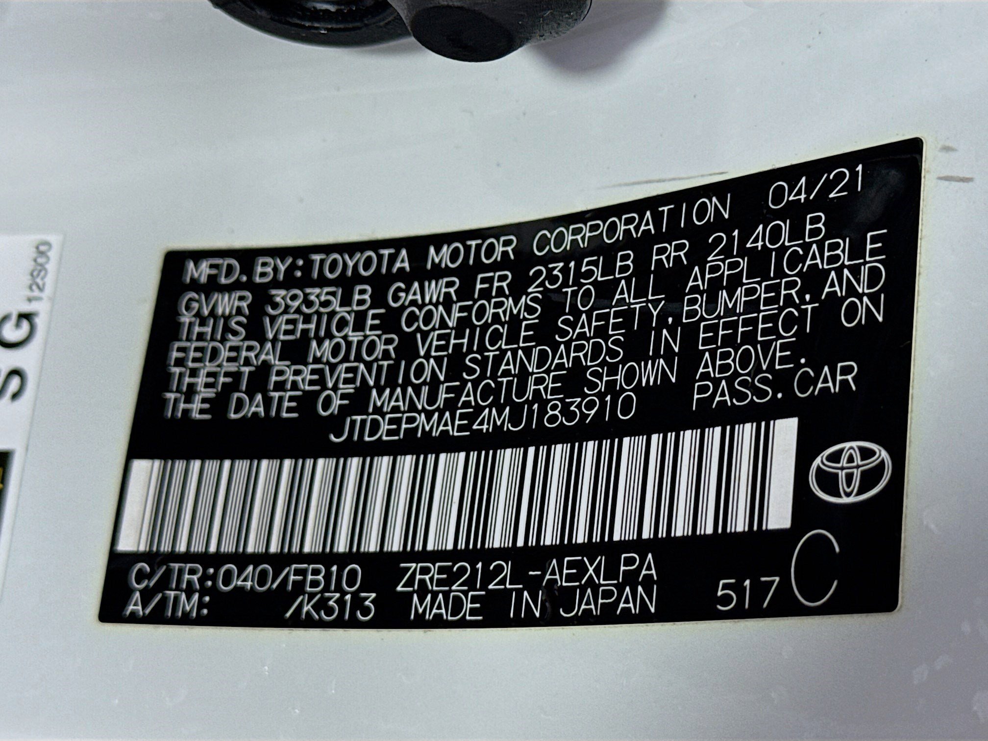 Used 2021 Toyota Corolla LE image 39