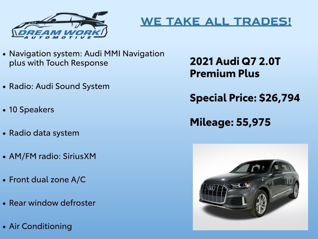 Used 2021 Audi Q7 2.0T Premium Plus video 2