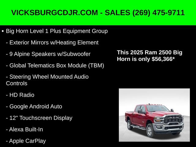 New 2025 RAM 2500 Big Horn image 27