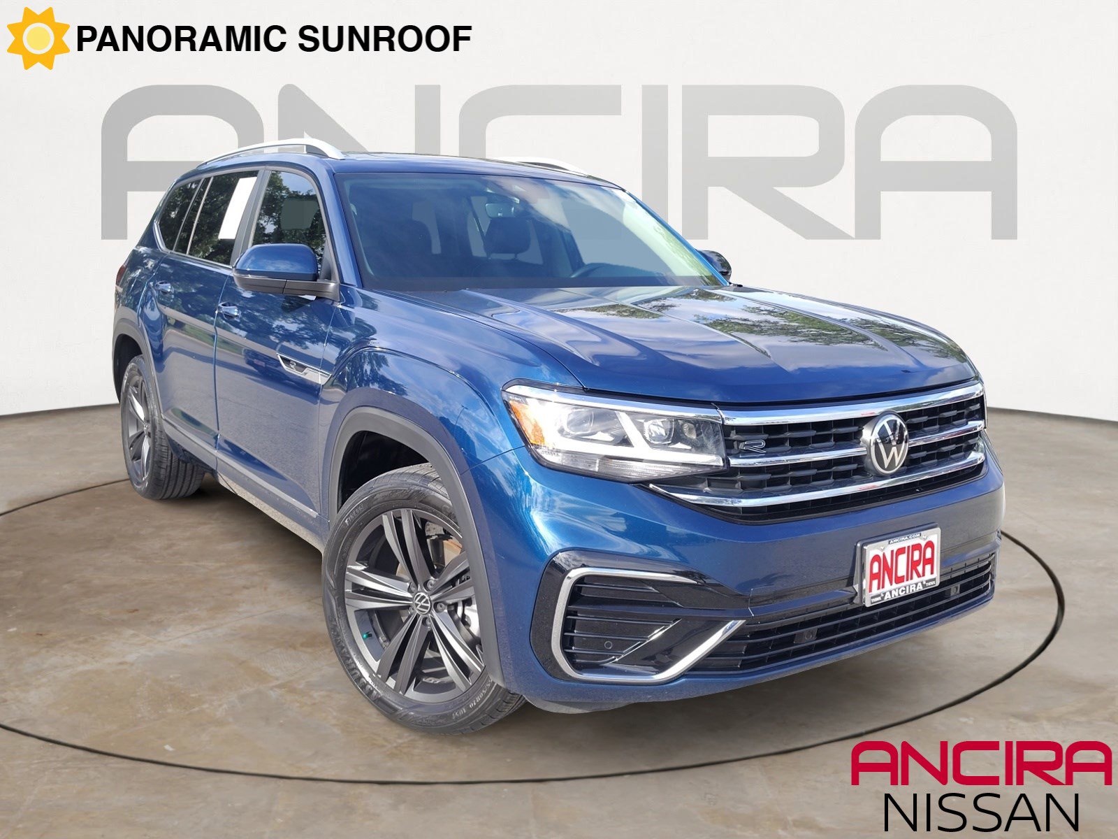 Used 2022 Volkswagen Atlas SEL R-Line AWD/4WD image 1