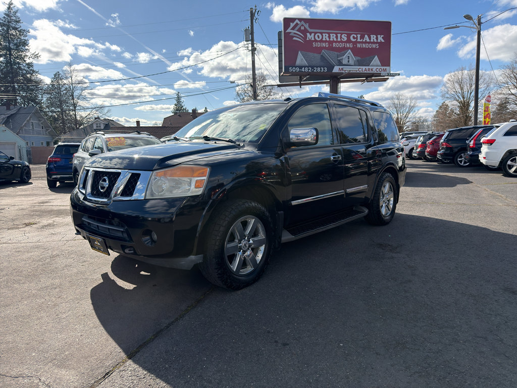 Used 2014 Nissan Armada Platinum w/ 2nd Row Captain Seat Package image 2