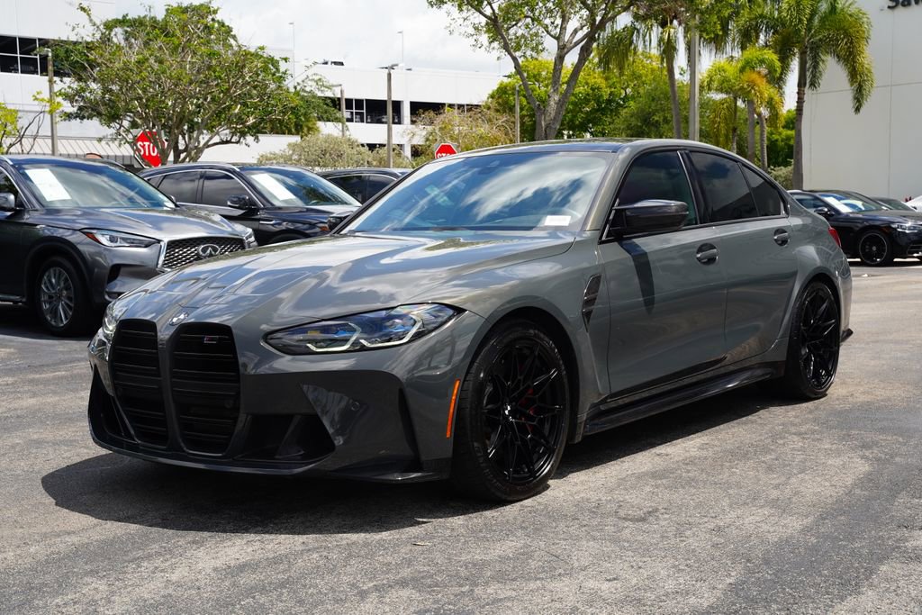 Used 2022 BMW M3 Competition w/ M Carbon Exterior Package AWD/4WD image 3