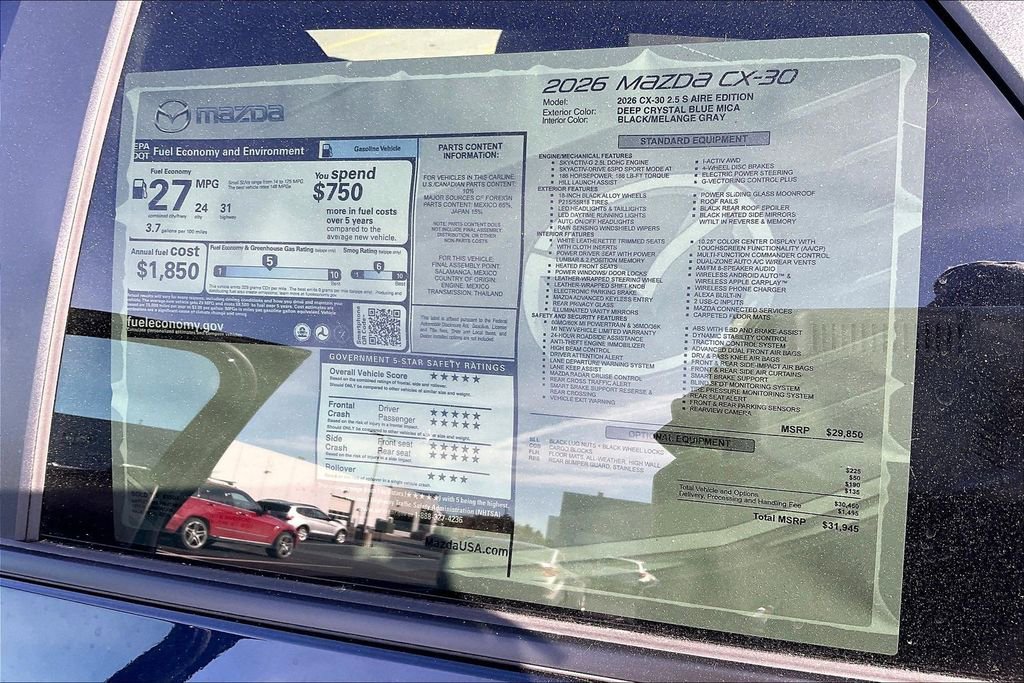 New 2026 MAZDA CX-30 AWD 2.5 S image 13