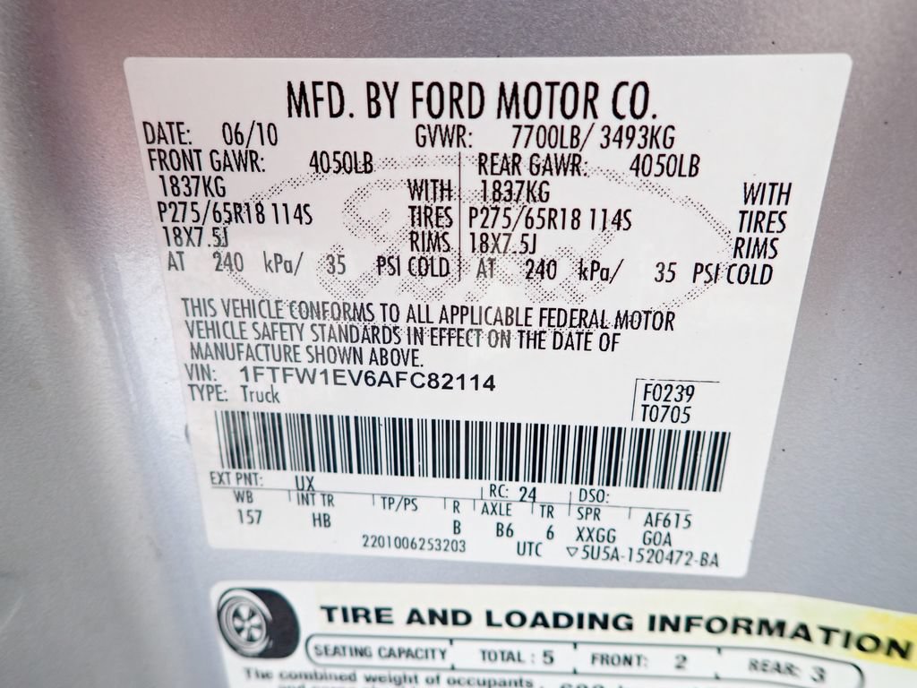 Used 2010 Ford F150 Lariat AWD/4WD image 41