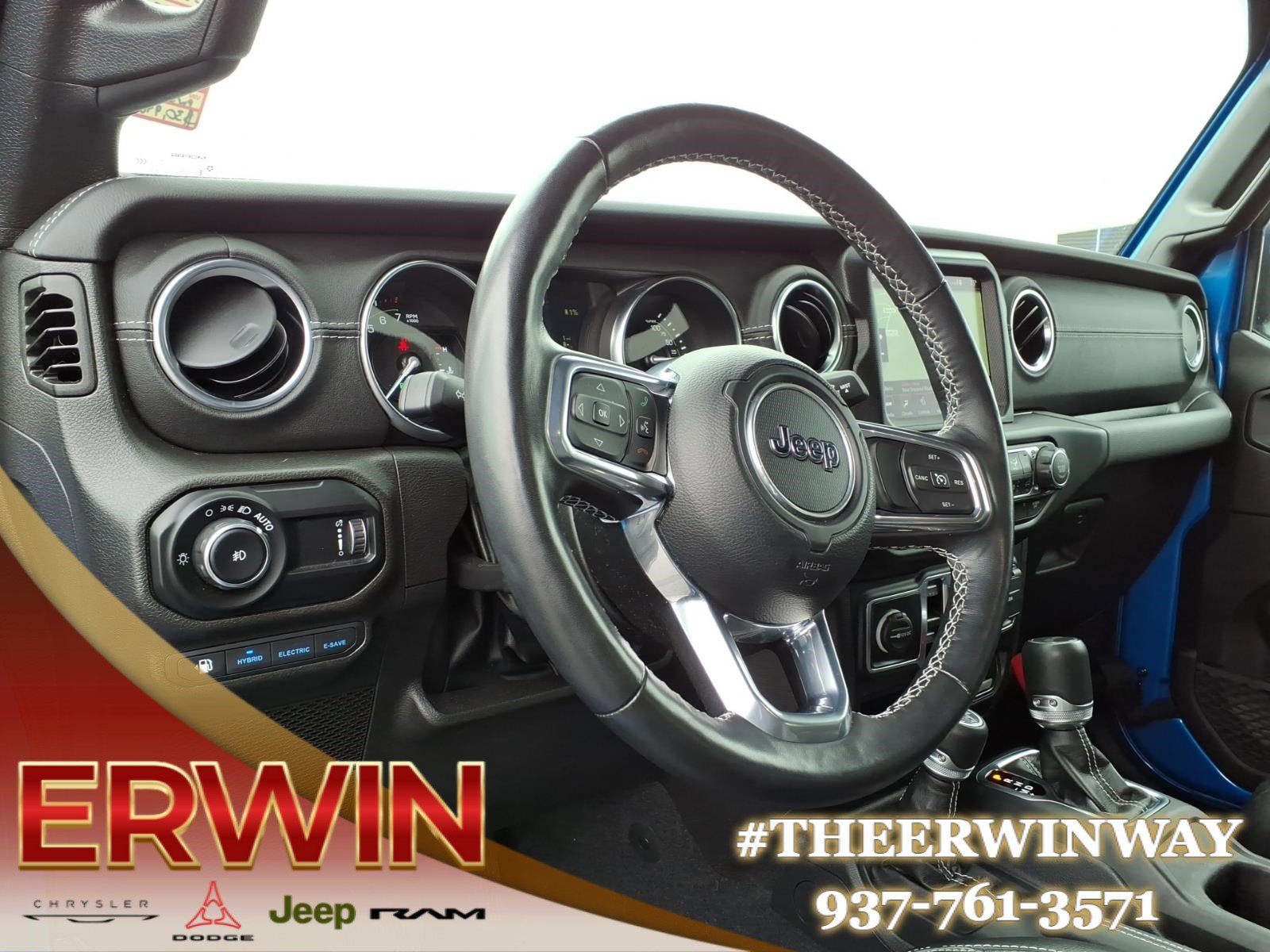 Certified 2023 Jeep Wrangler Unlimited Sahara w/ Cold Weather Group image 14