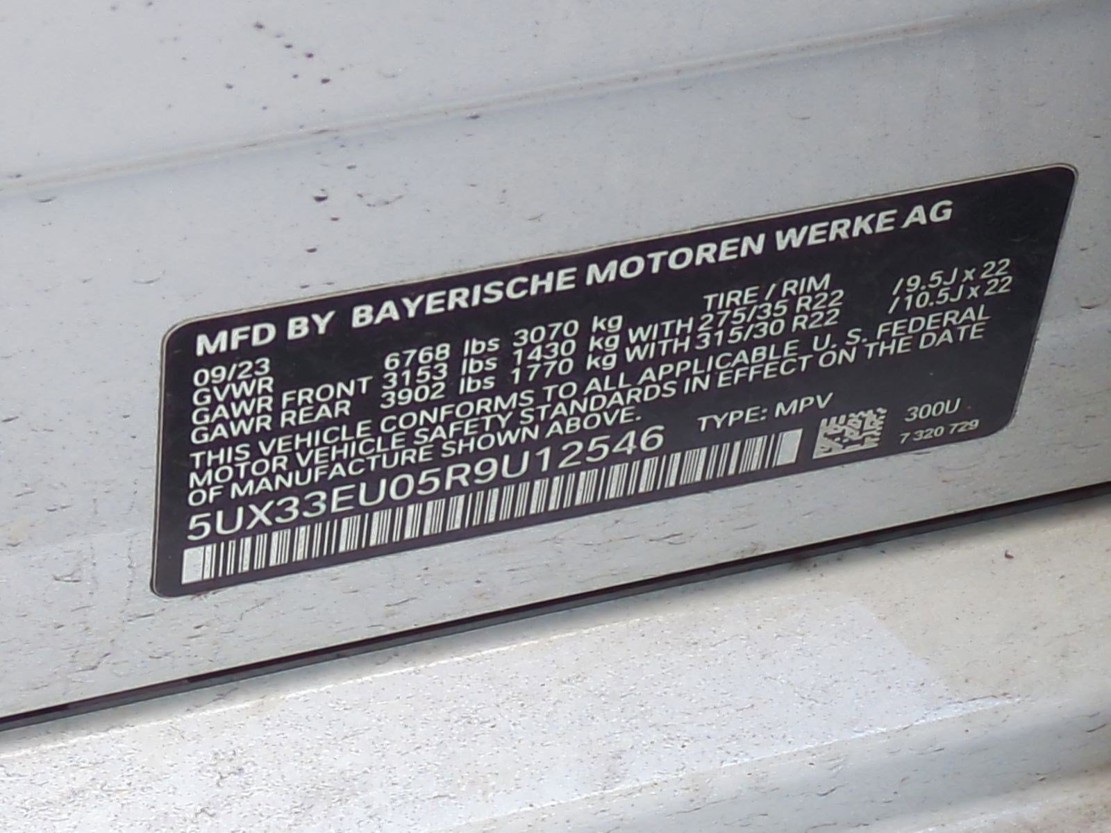 Certified 2024 BMW X5 M60i AWD/4WD image 35