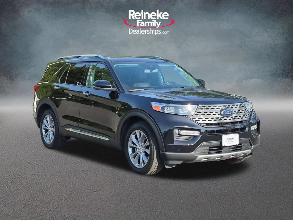 Used 2023 Ford Explorer Limited w/ Class IV Trailer Tow Package AWD/4WD image 3