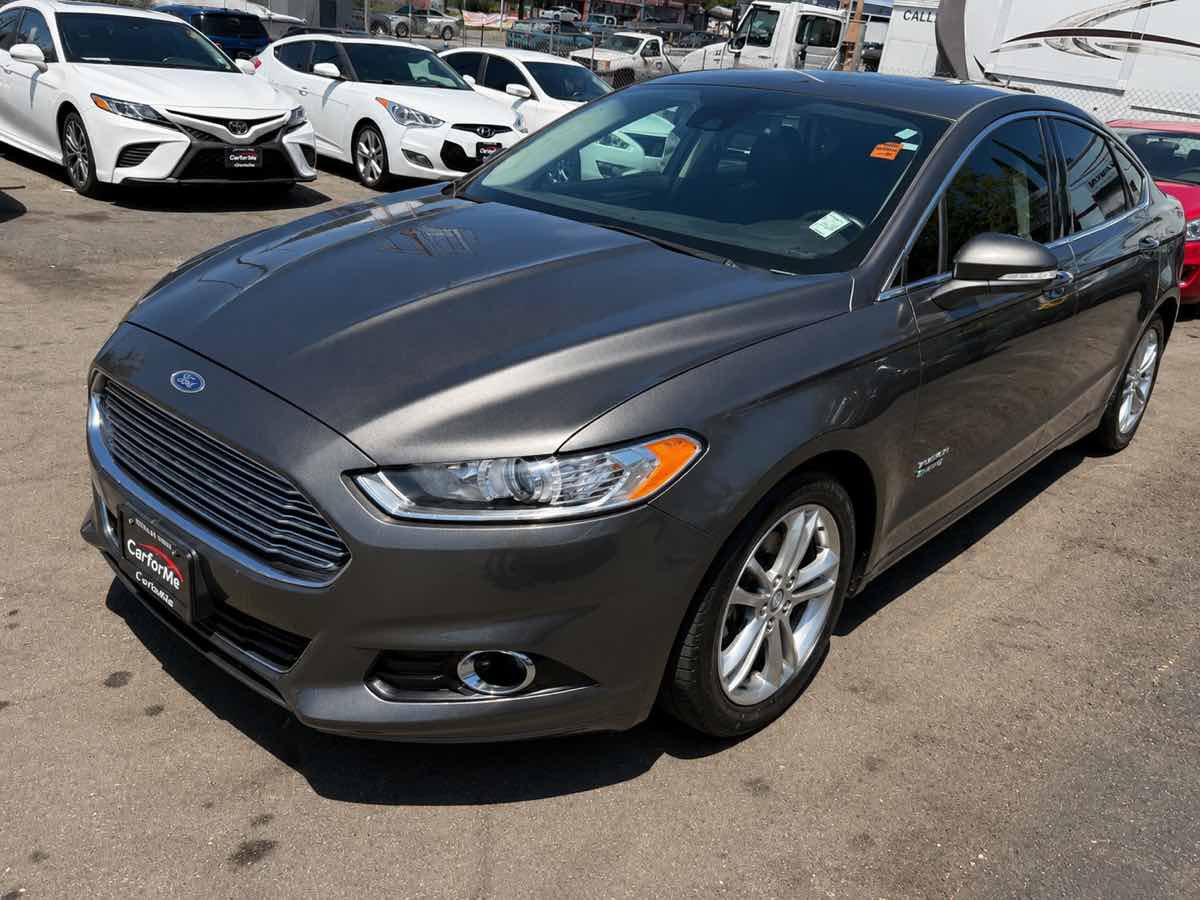 Used 2015 Ford Fusion Energi Titanium w/ Driver Assist Package FWD image 3